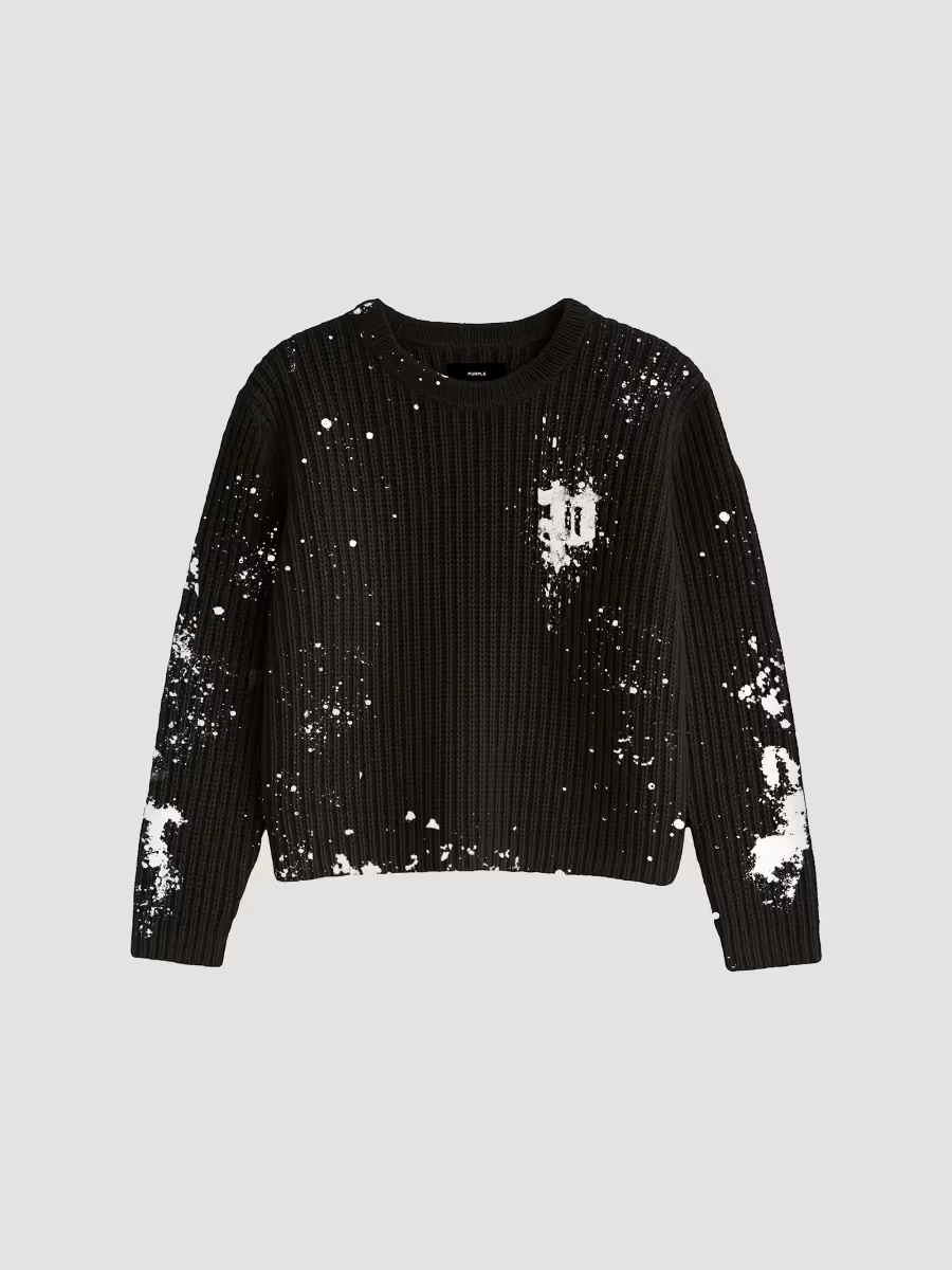 Logo Cotton Crewneck Sweater