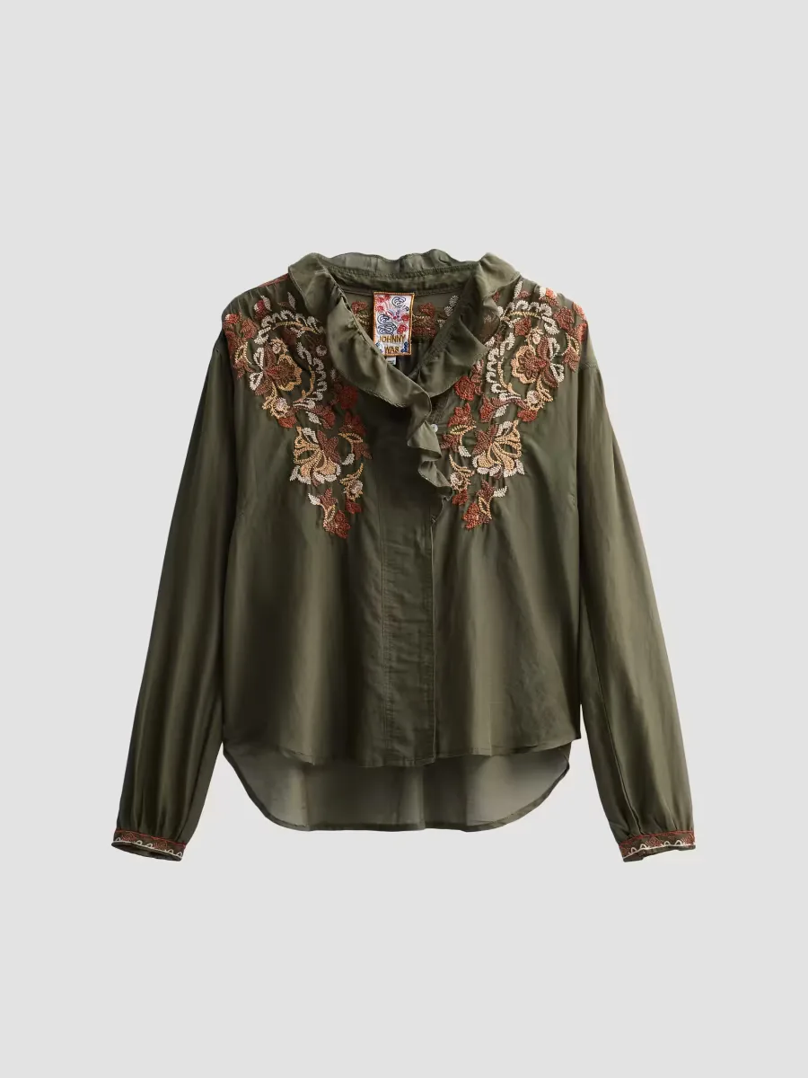 Seoyeon Cotton-Silk Blouse