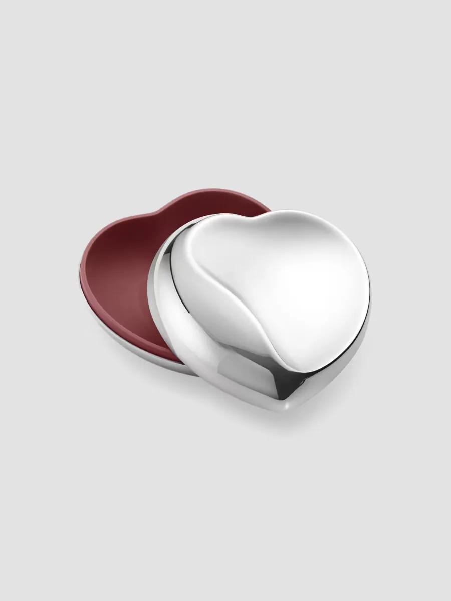 Heart Mirror Box by Georg Jensen