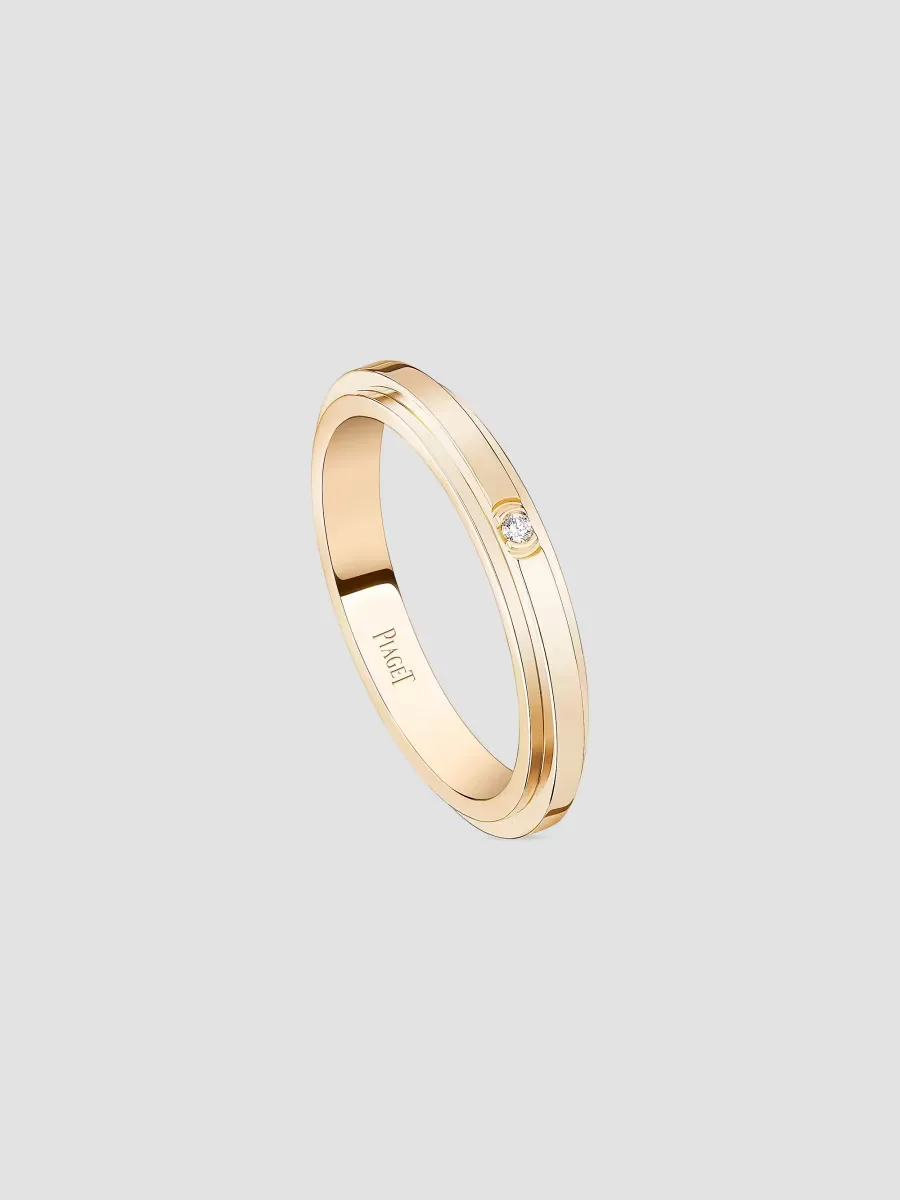 Possession 18K Rose Gold & 0.01 TCW Diamond Wedding Band by Piaget