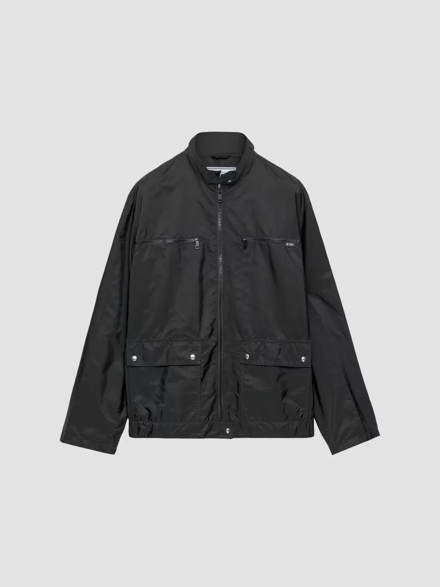 Lightweight Nylon Blouson Jacket