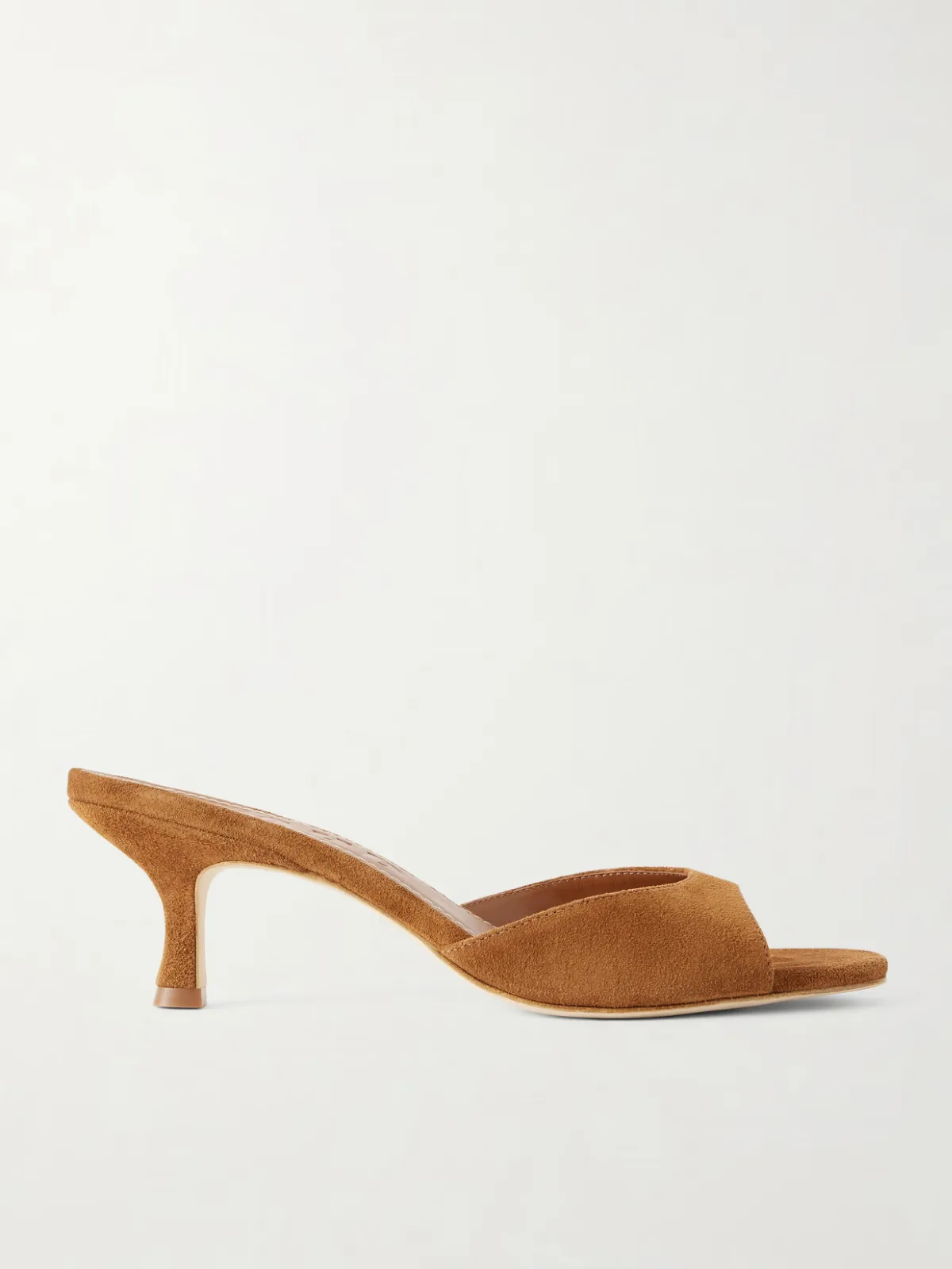 - Brigitte Suede Mules -