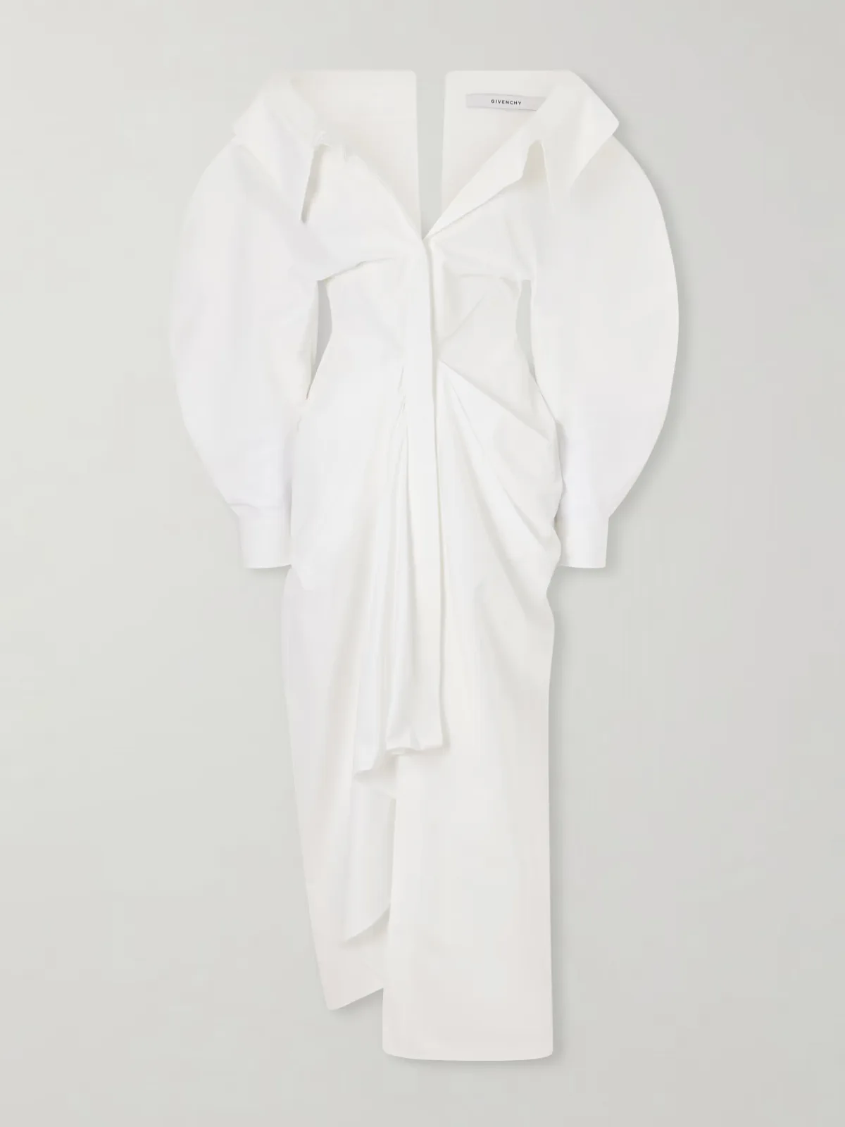 - Cotton-poplin Maxi Dress -