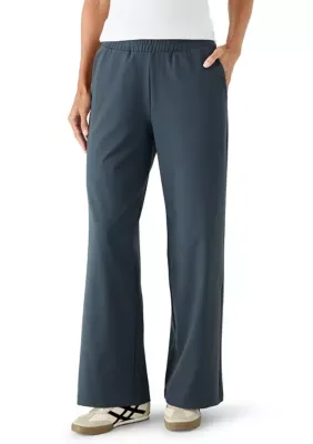 Wide Leg Track Pants