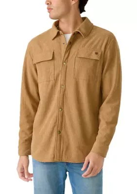 Sherpa Lined Corduroy Shacket