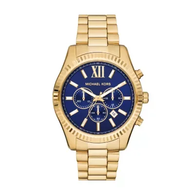 Oversized Lexington Chronograph Stainless Steel Watch by MICHAEL Michael Kors
