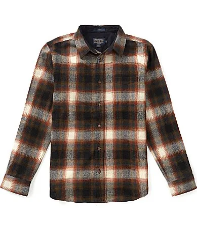 Lodge Ombre Long Sleeve Woven Shirt