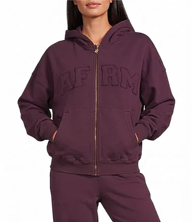 Cameron Coordinating Logo Zip Up Hoodie