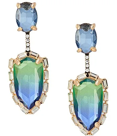 Ombre Stone Drop Earrings by Gemma Layne