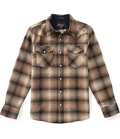 Canyon Ombre Long Sleeve Woven Shirt