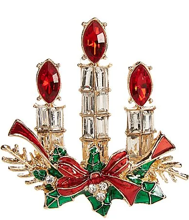 Holiday Candles Pin by Merry & Bright