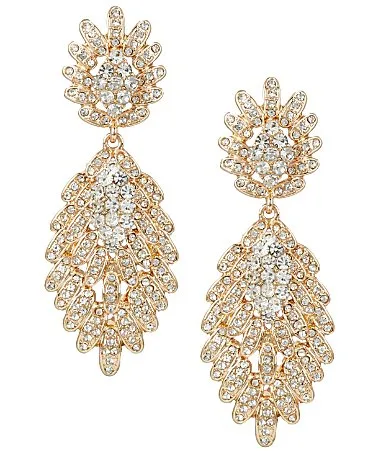 Southern Living x Borrowed & Blue Stone Statement Drop Earrings