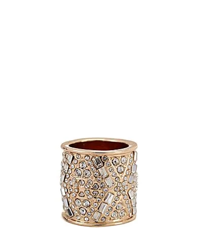 Geo Pave Statement Ring by Gemma Layne