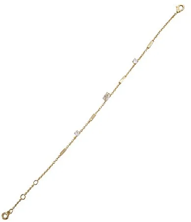 Waterproof Bar & Stone Line Bracelet by Anna & Ava