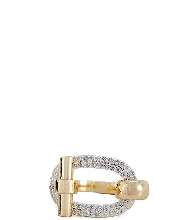 Waterproof Pave Link Band Ring by Anna & Ava