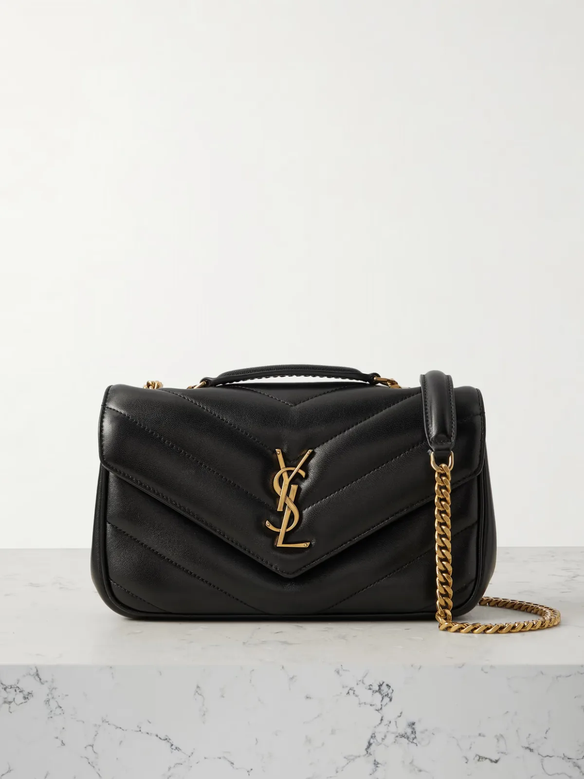 - Loulou Small Quilted Leather Shoulder Bag -