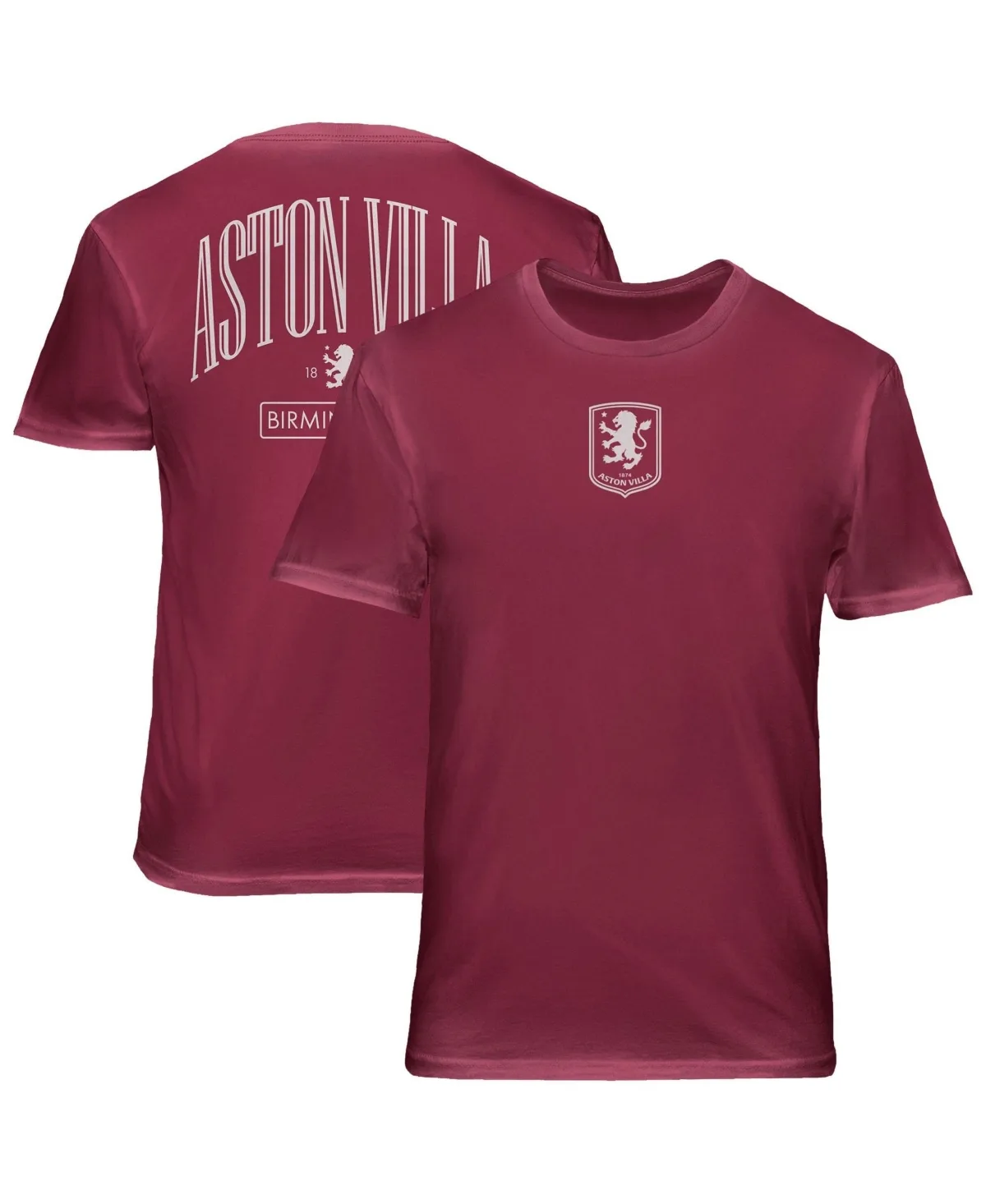 Aston Villa Back Wordmark Soft Wash T-Shirt