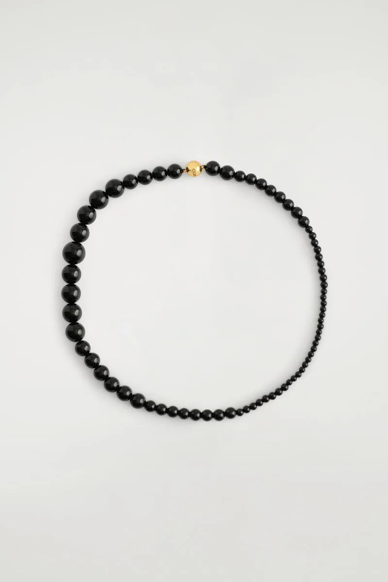 Agate Beaded Necklace by COS