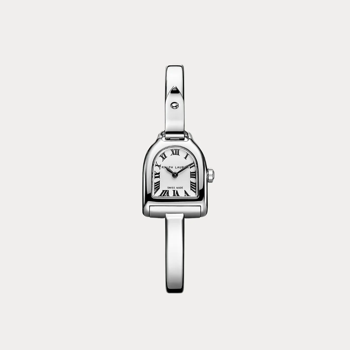 Mini Steel Watch with Bangle Bracelet by Ralph Lauren