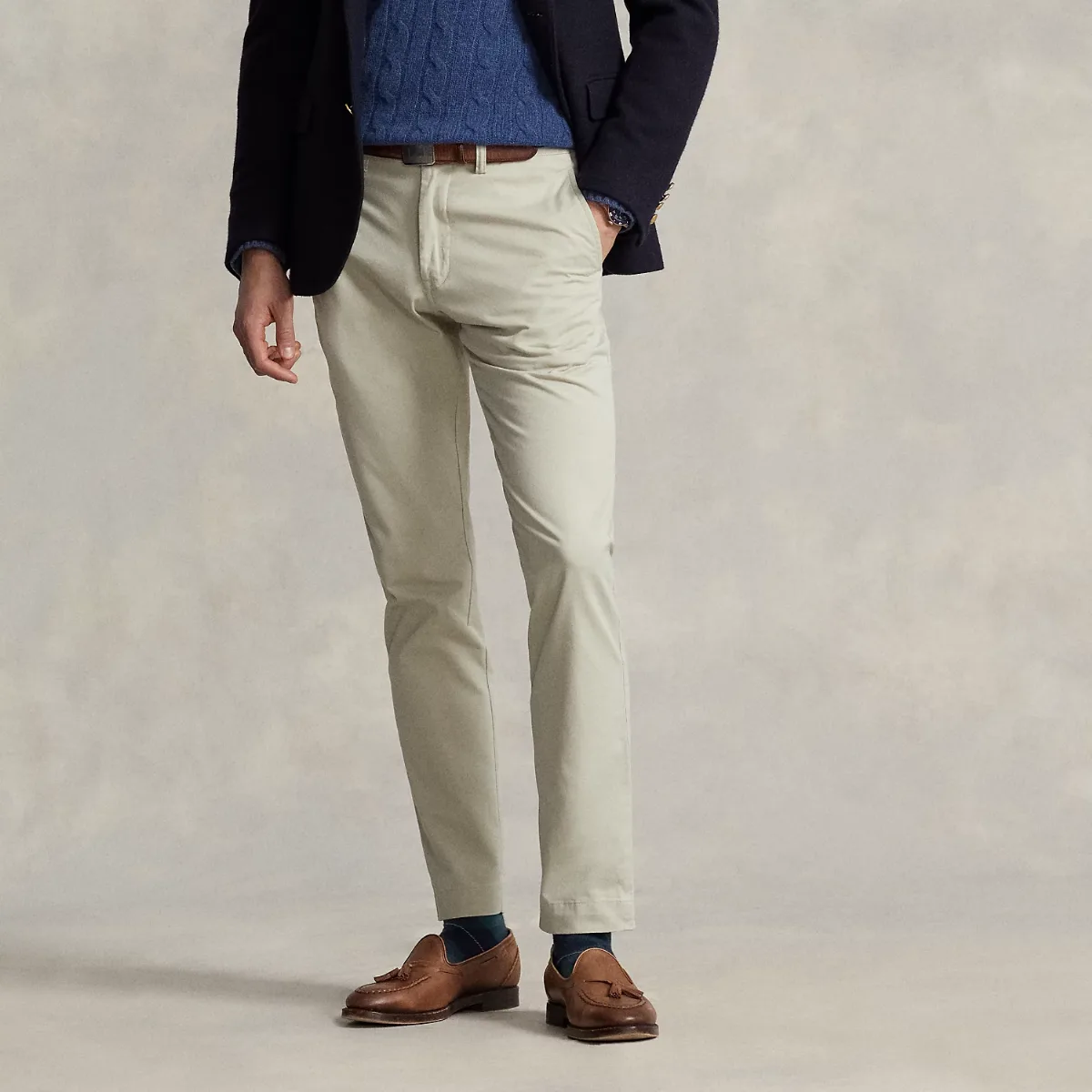 Stretch Slim-Fit Twill Trouser