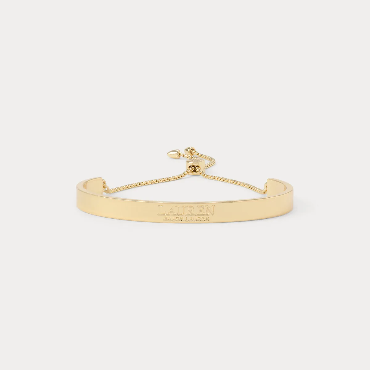 Gold-Plated Logo Slider Bracelet by Lauren Ralph Lauren
