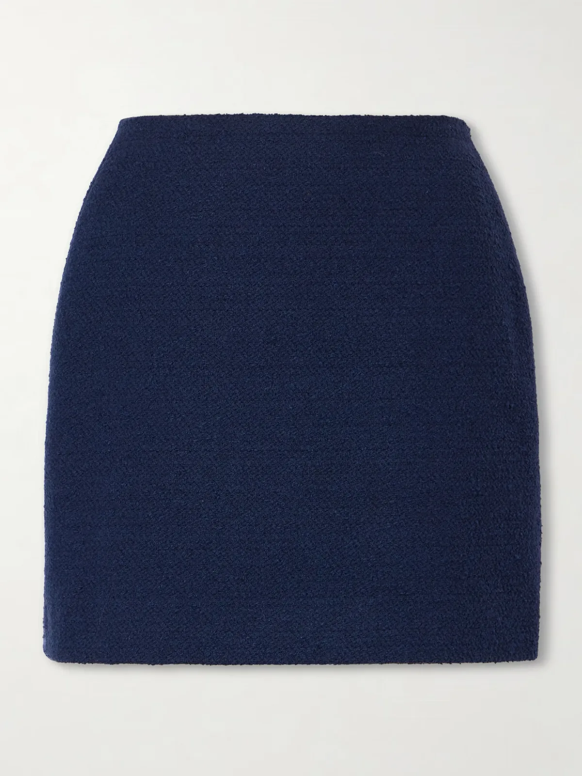 - Cotton-blend Tweed Mini Skirt -