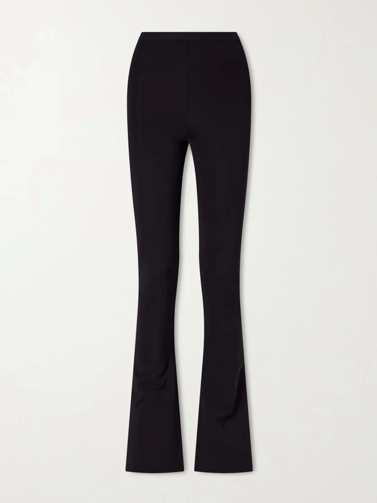 - Carmen Jersey Flared Trousers - by Rick Owens