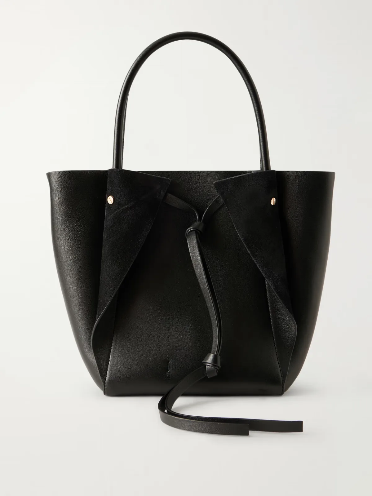 - Marija Small Suede And Leather Tote -
