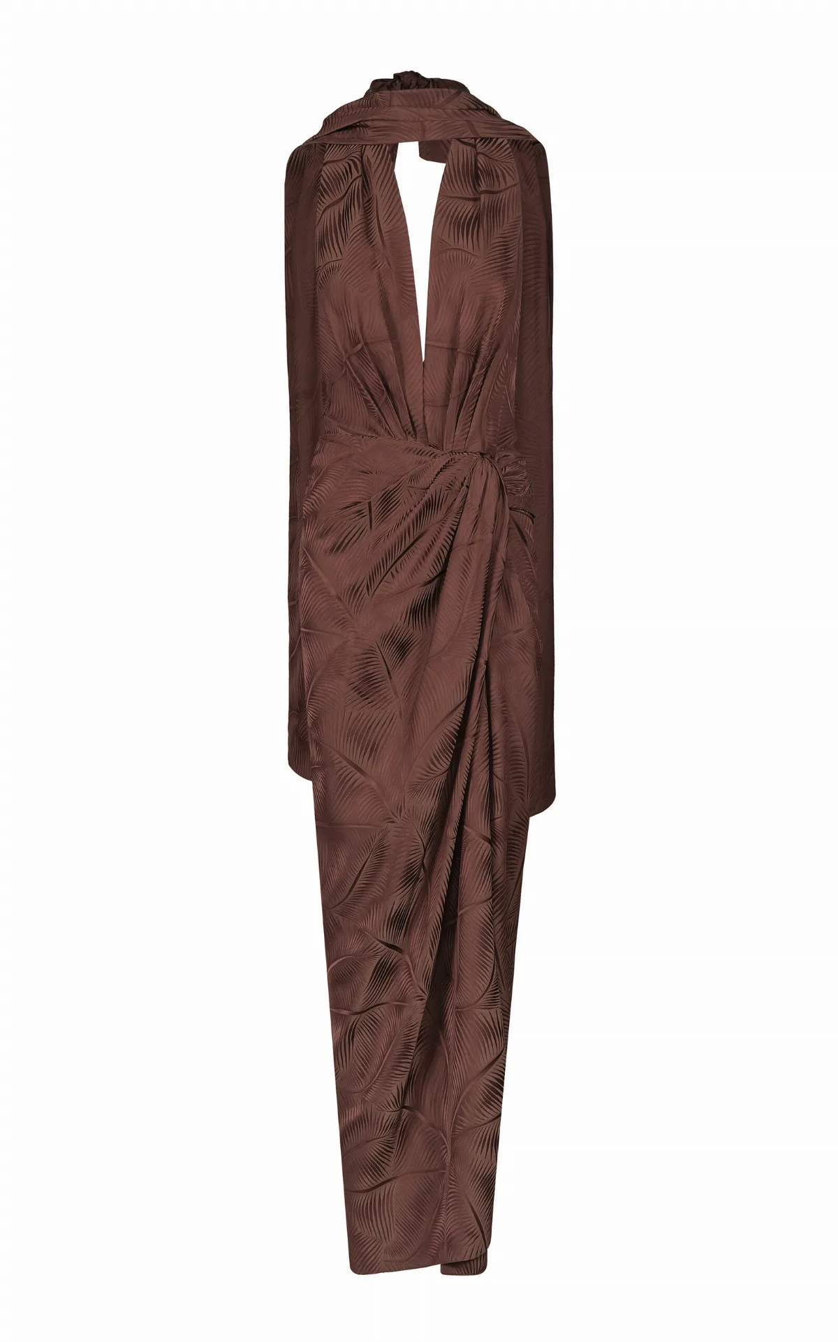 Wildly Beautiful Satin Maxi Dress