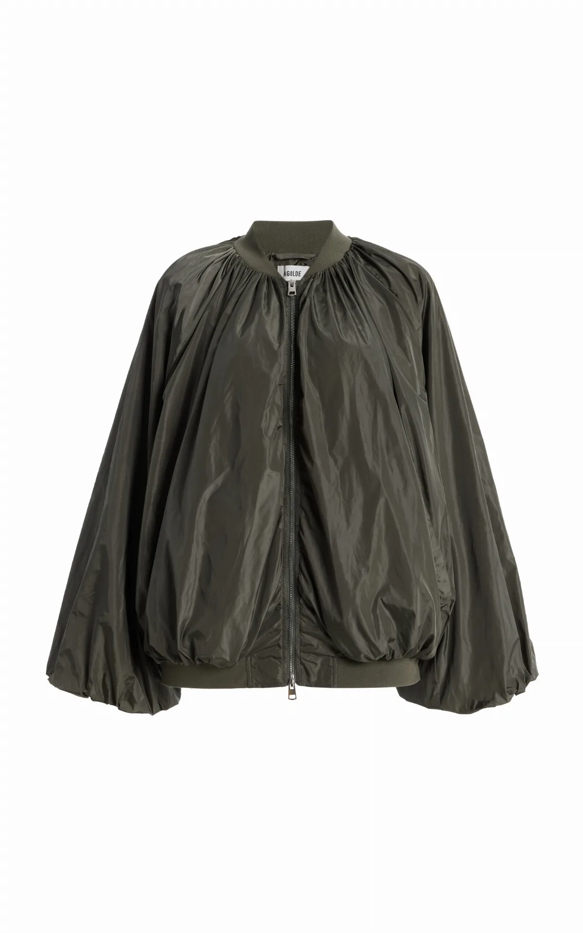 Raffi Nylon Bomber Jacket