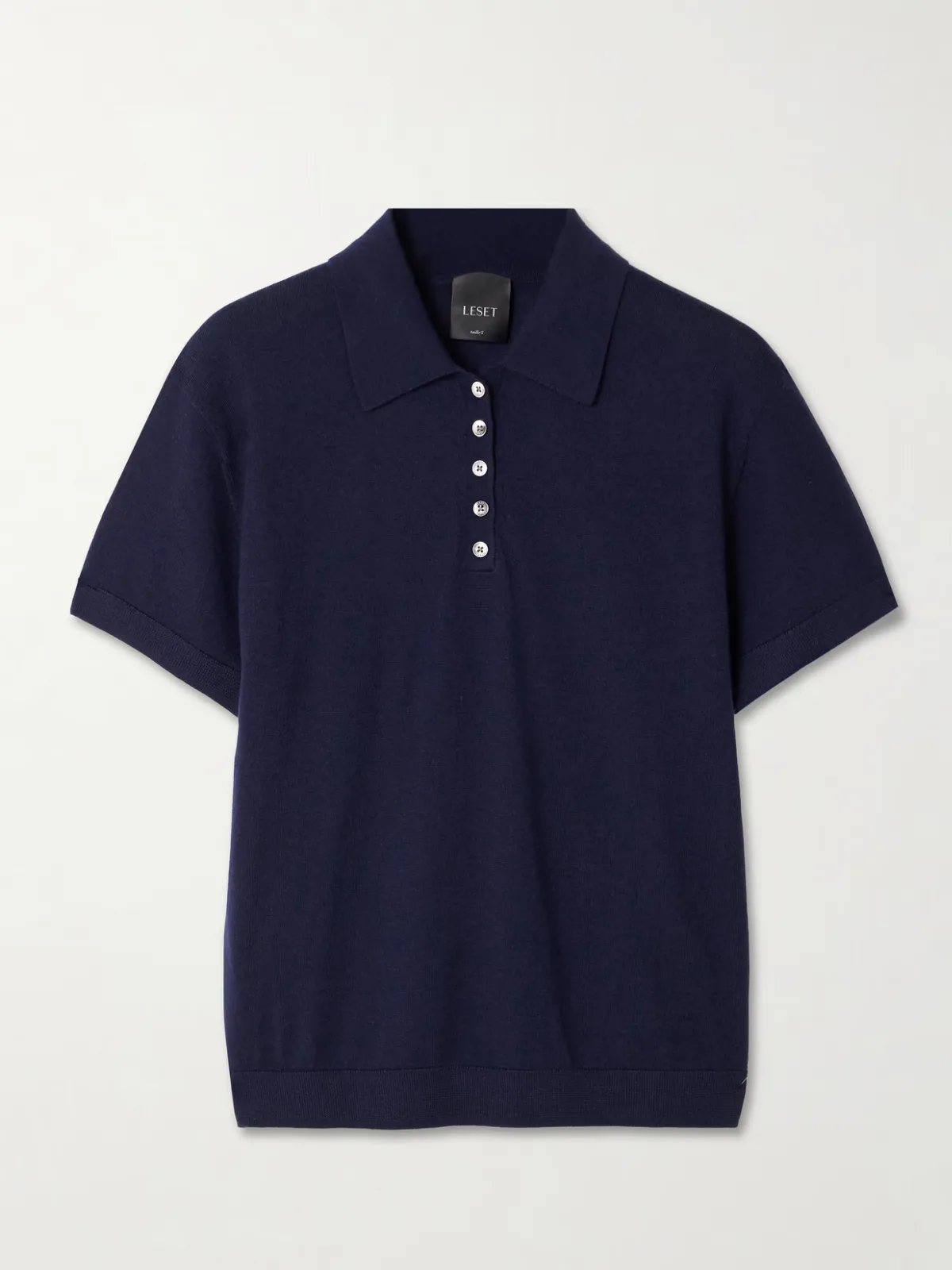 - James Merino Wool Polo Shirt -