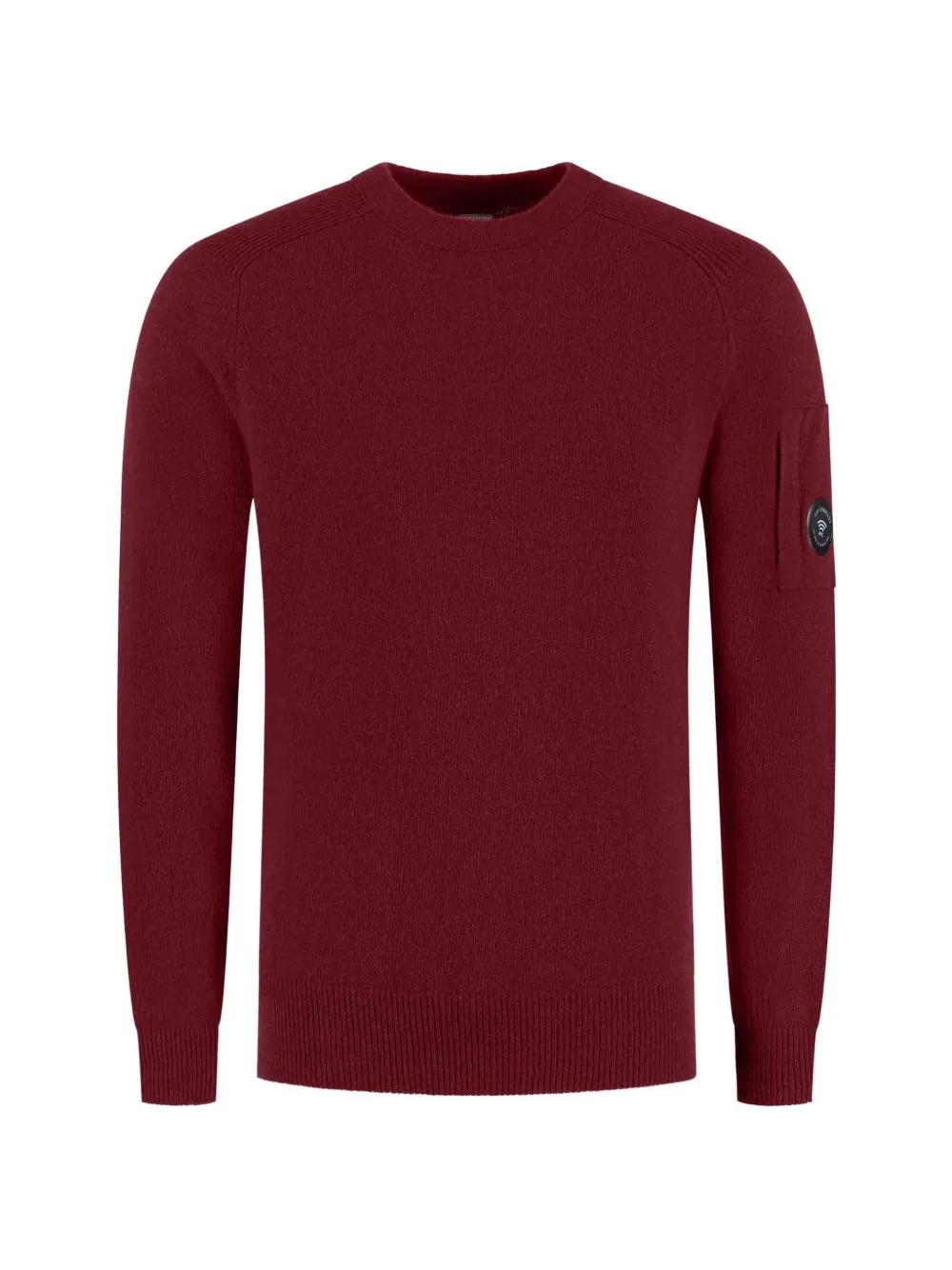 Lambswool Lens Crewneck Sweater