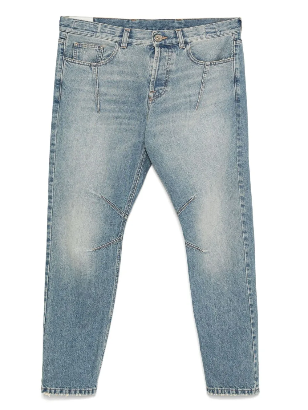 Seam-Detail Jeans