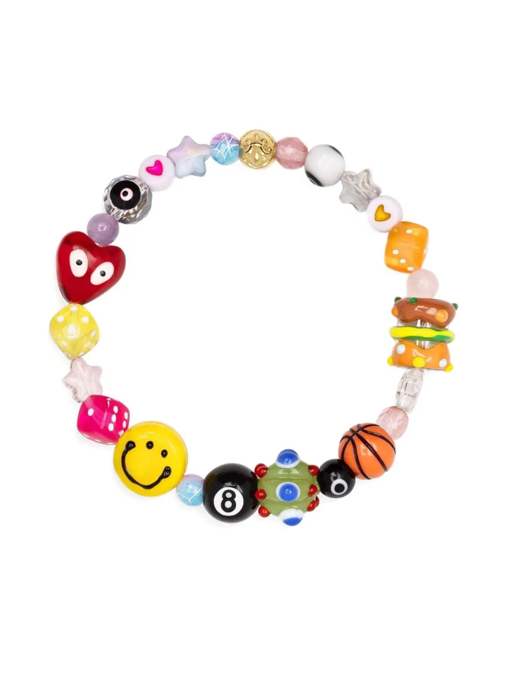 Happy Life Pearl Beaded Bracelet by Nialaya Jewelry
