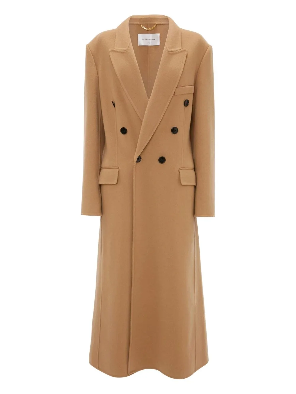 Double-Breasted Wool Coat