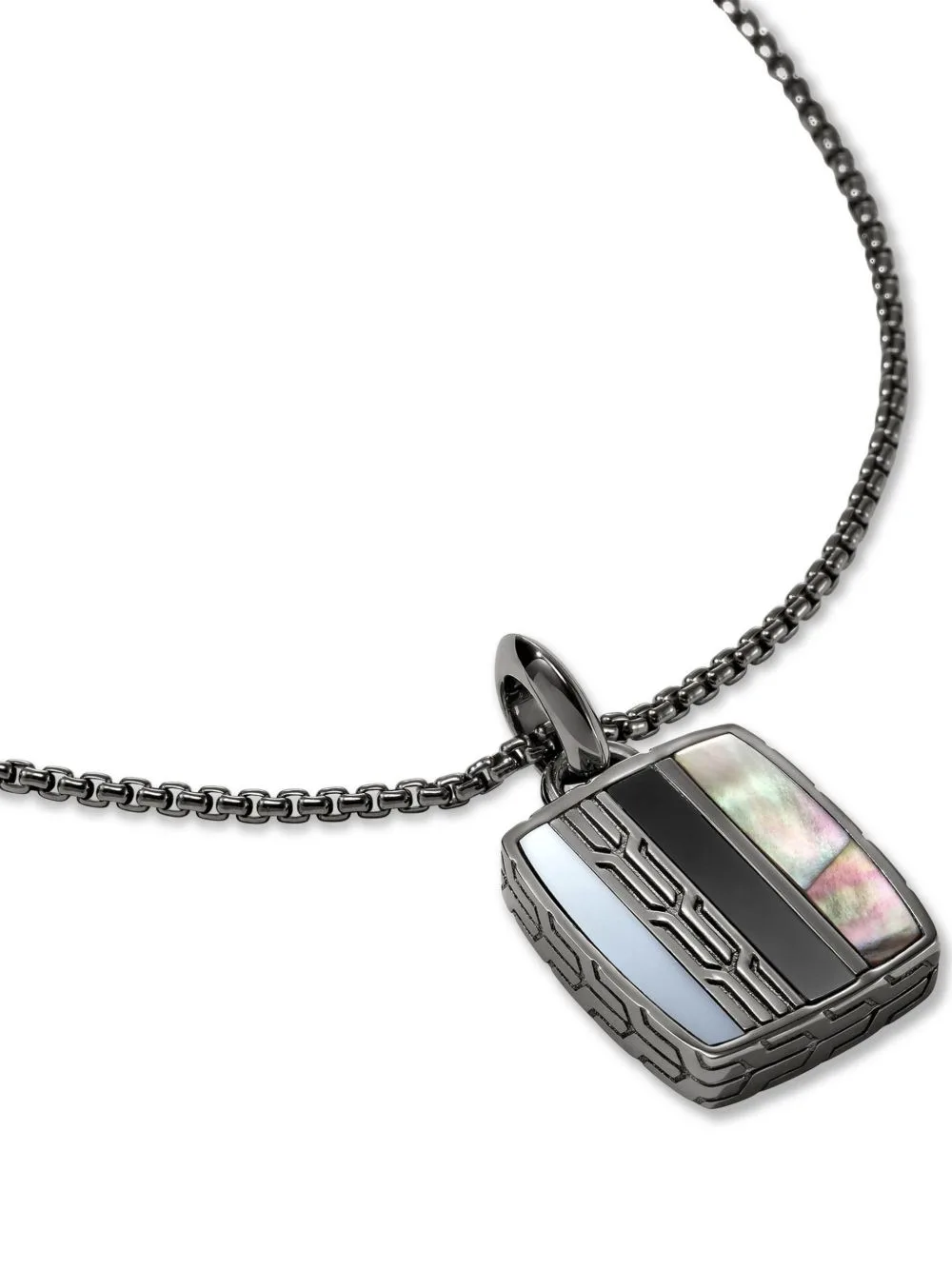 Carved-Chain Necklace by John Hardy