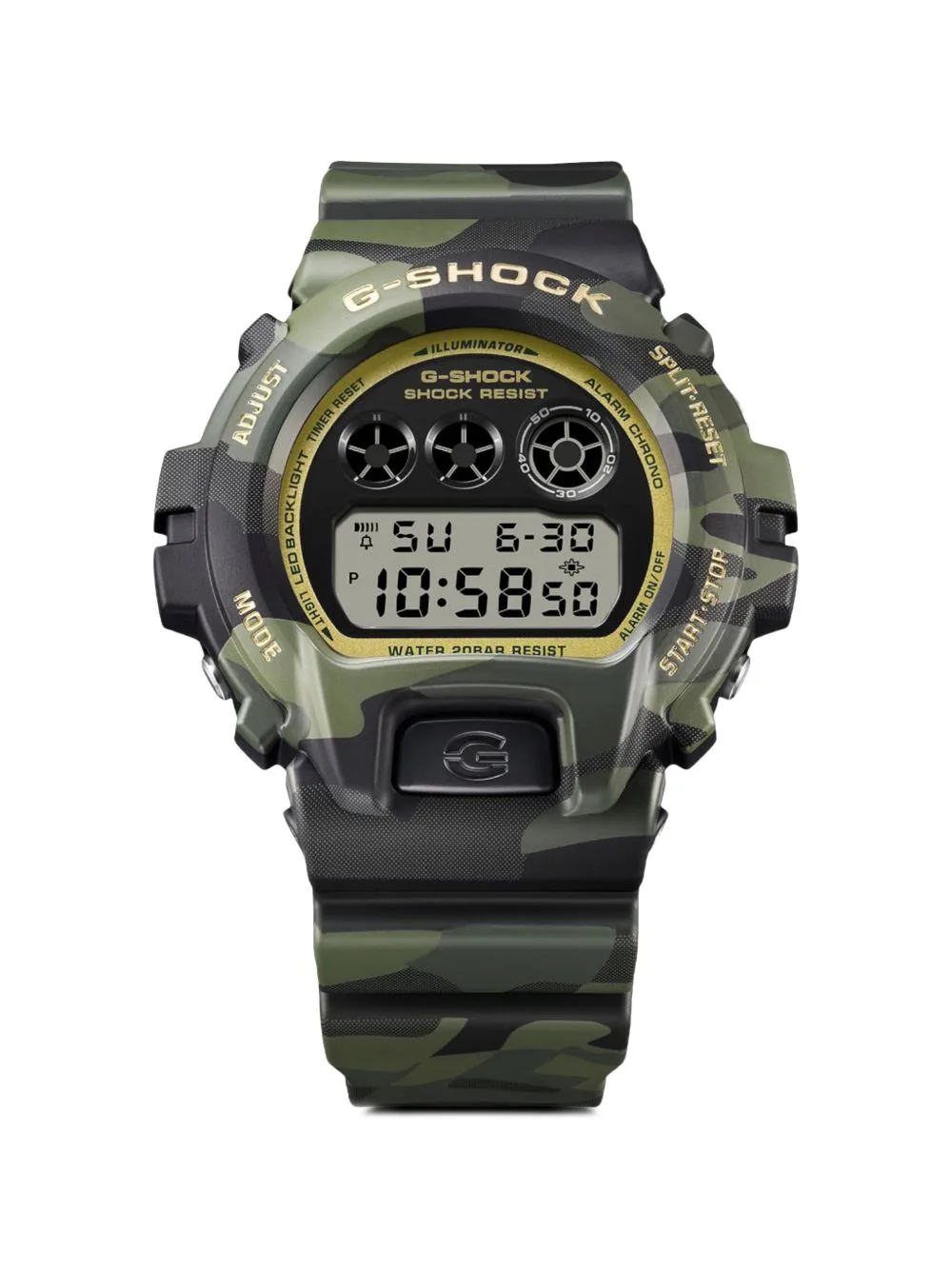 6900 Series Camouflage 50mm Watch by G-Shock