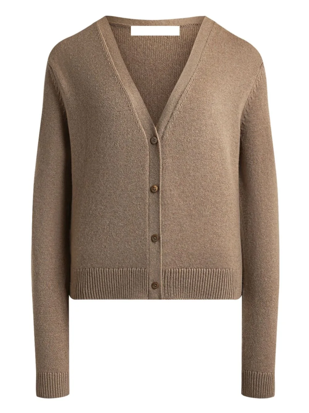 Buttoned Knitted Cardigan
