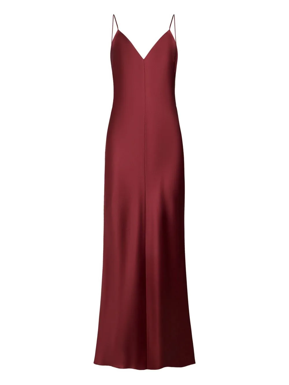 Spaghetti-Strap Silk Dress