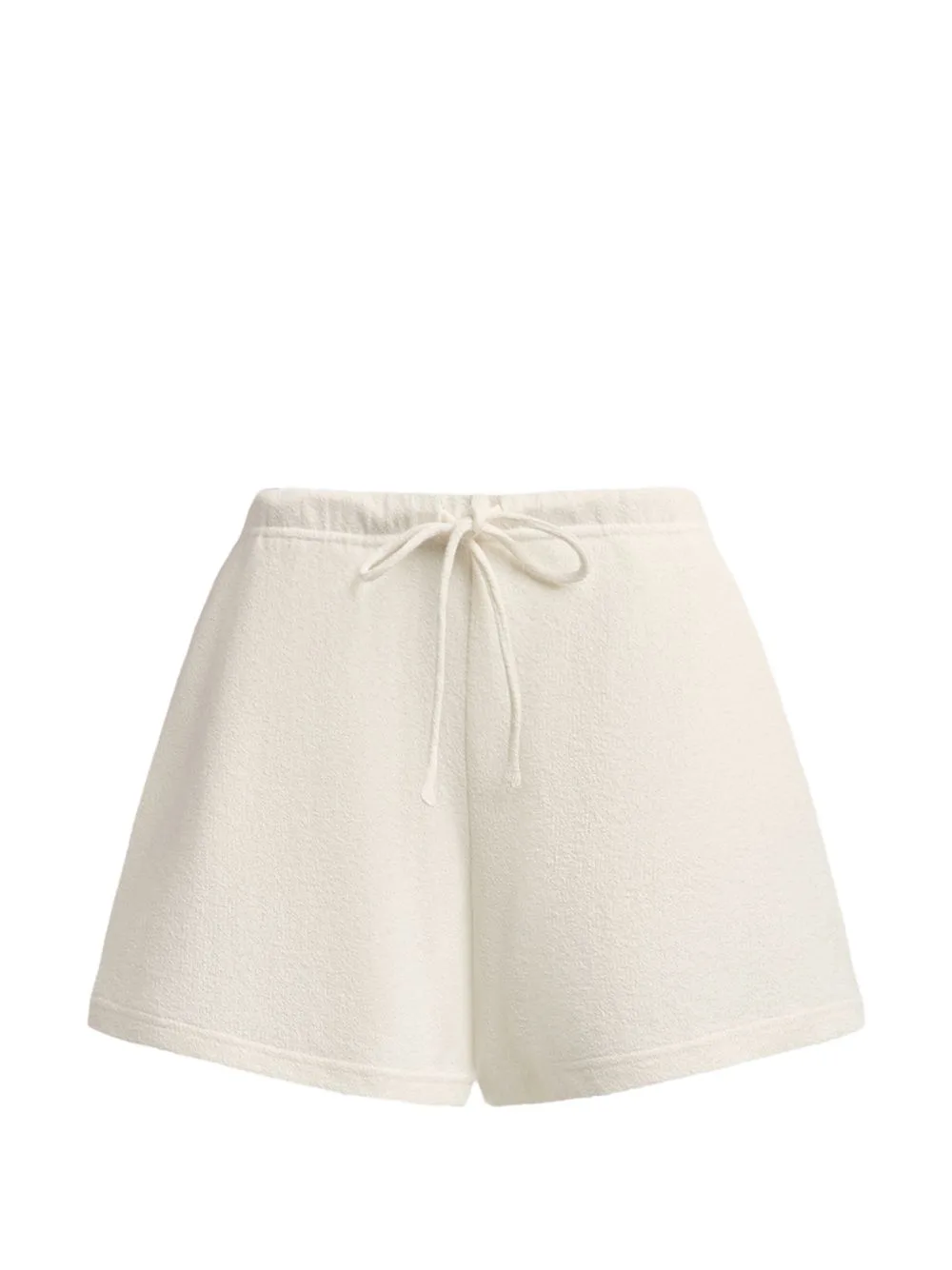 Textured Drawstring Shorts