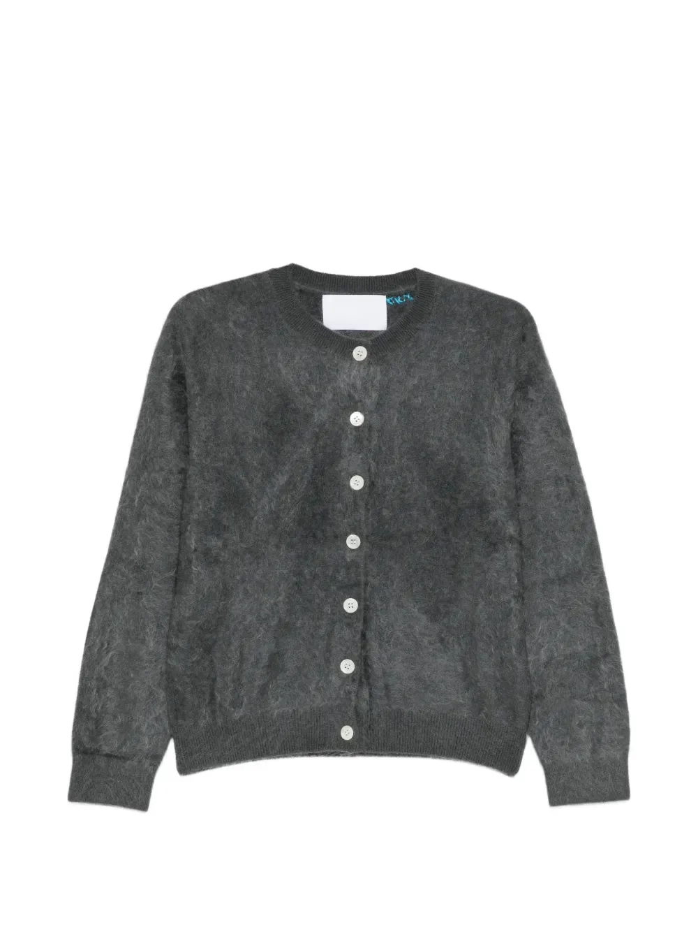 Brushed-Knit Cardigan