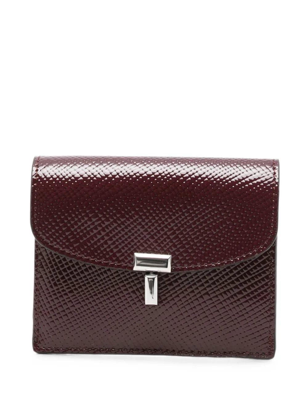 T-Lock Patent Leather Cardholder