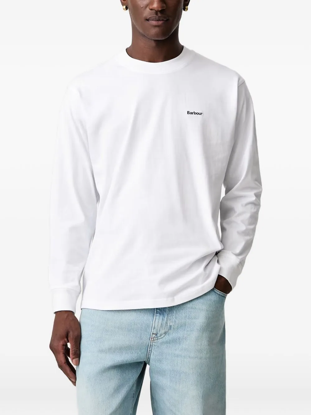 Logo-Embroidered Long-Sleeve T-Shirt