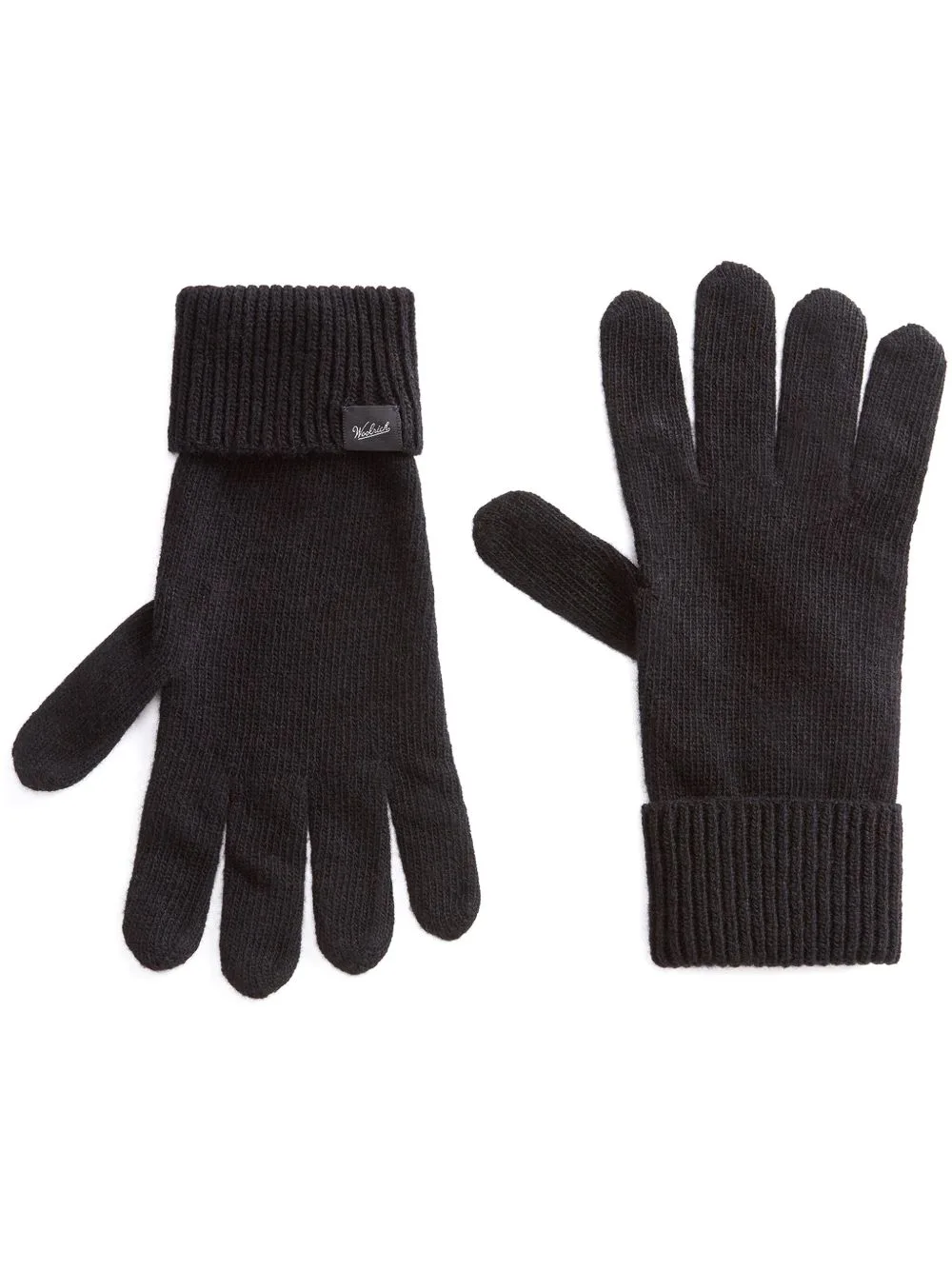 Logo-Appliqué Wool Gloves