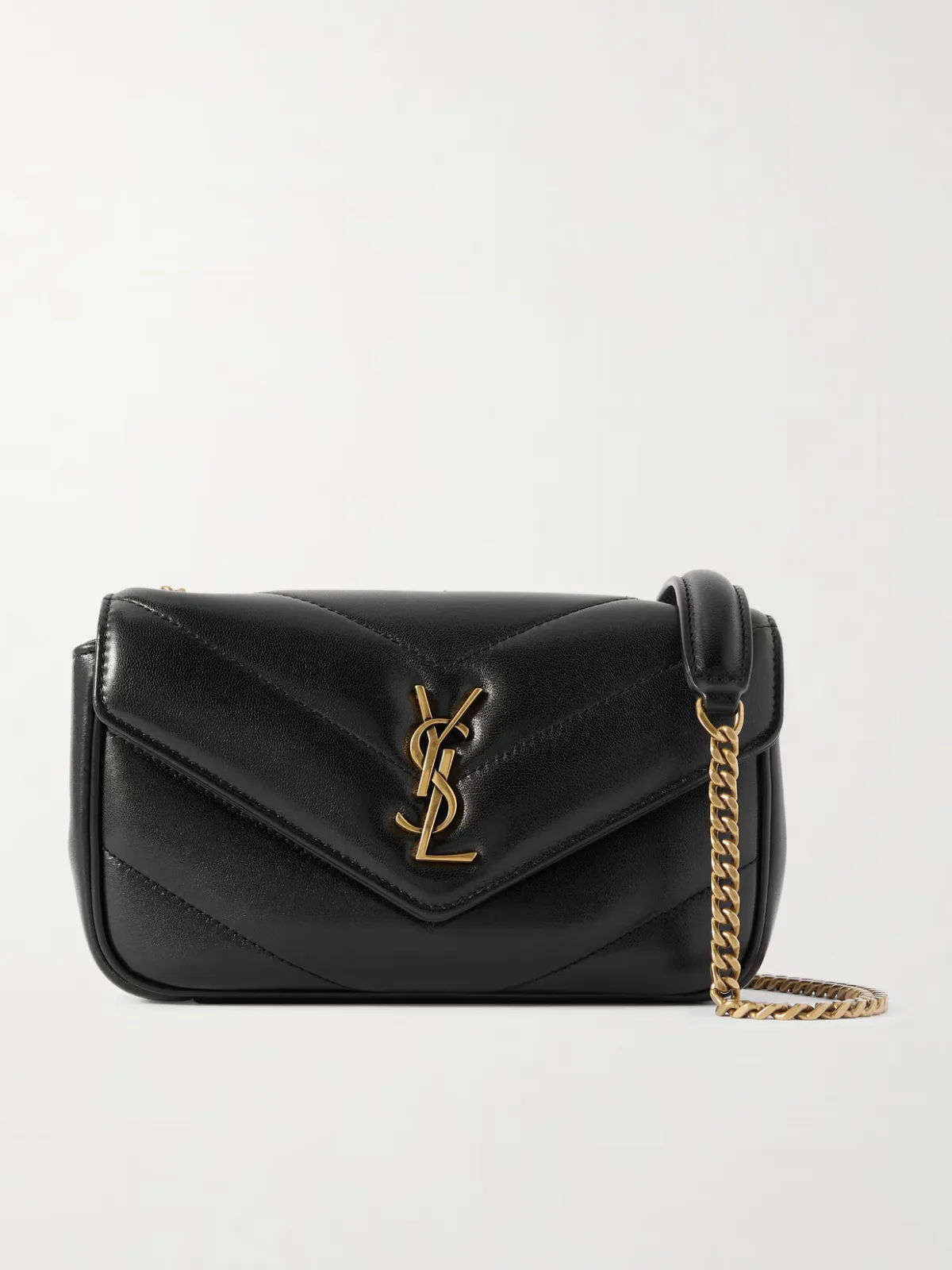 - Loulou Mini Quilted Leather Shoulder Bag -