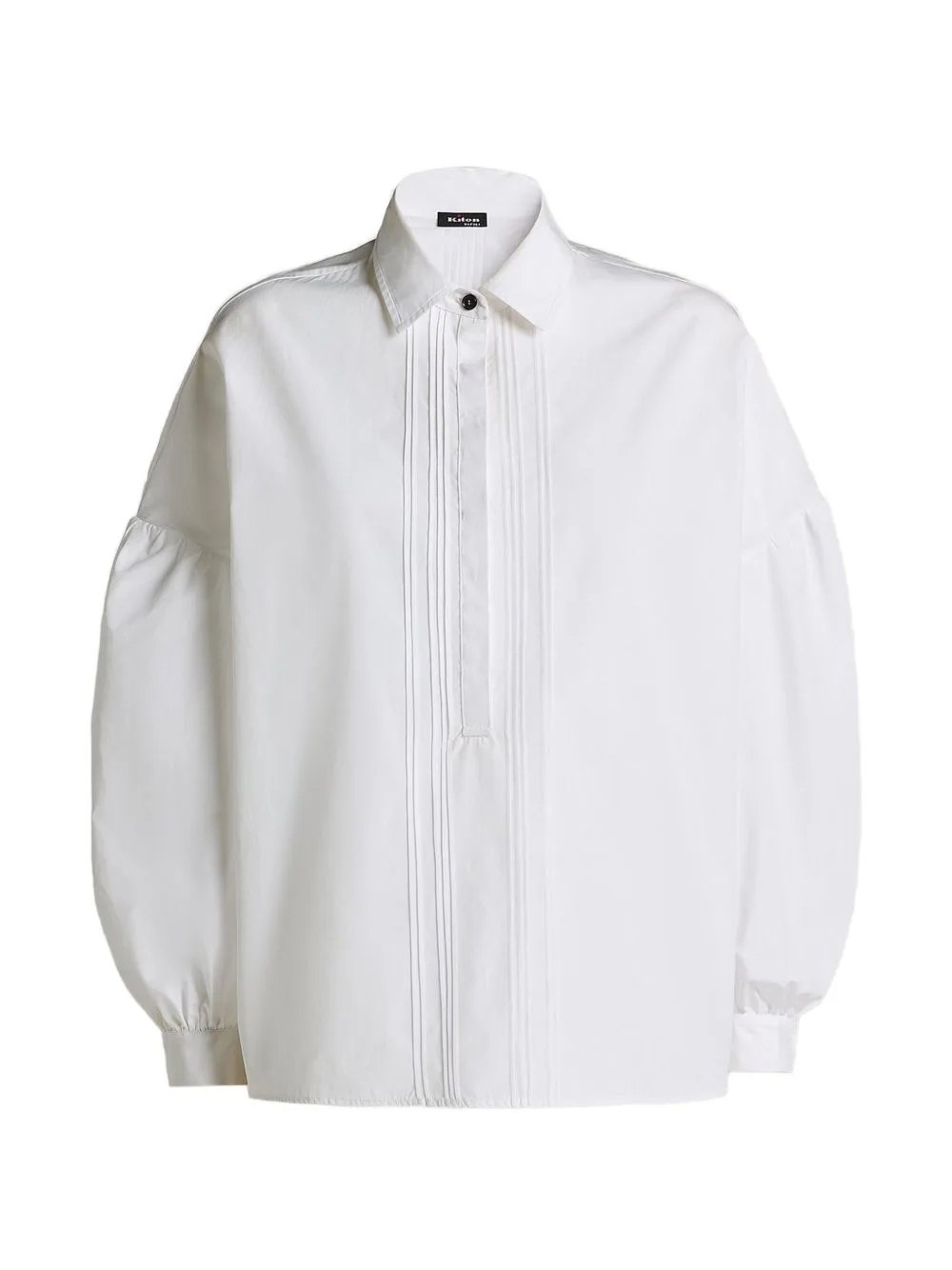 Pleated-Bib Shirt