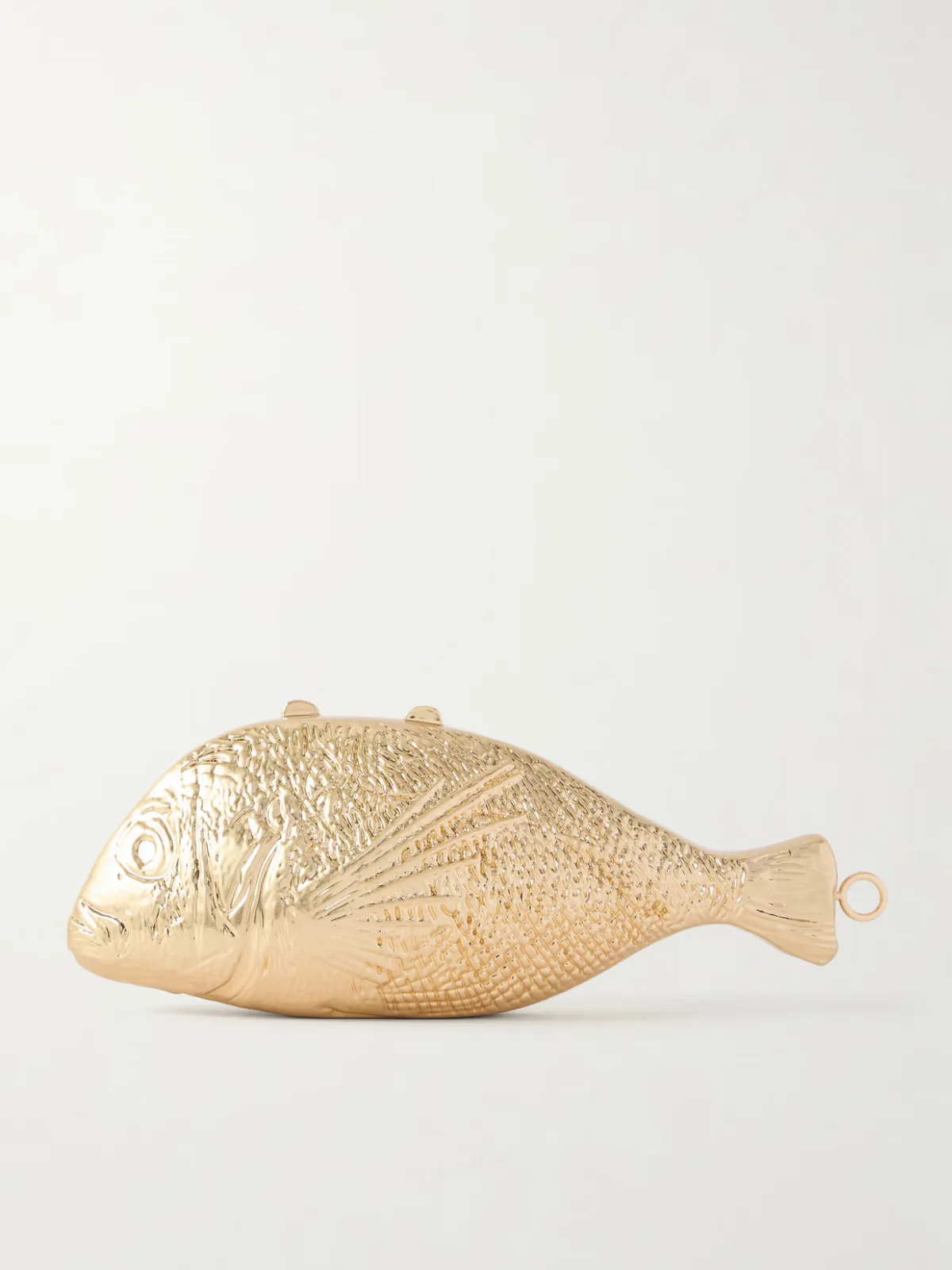 - Splash Gold-tone Clutch -