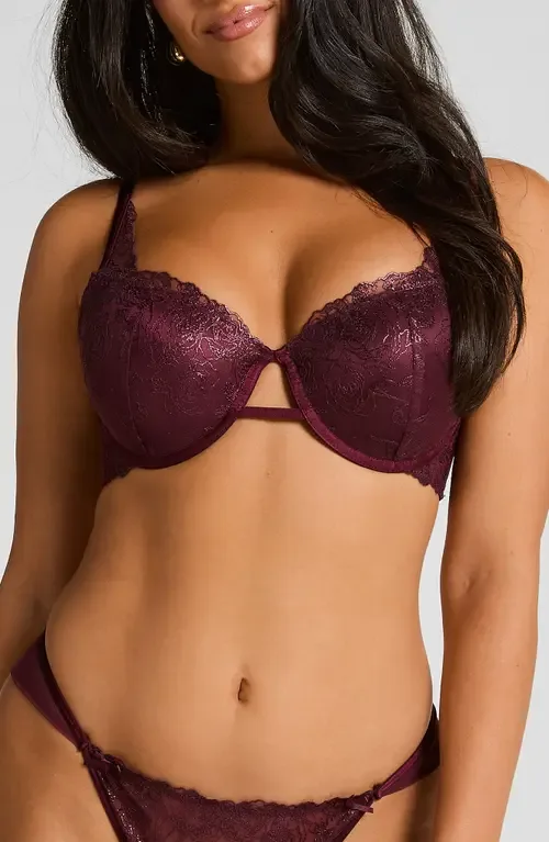 Hollie Embroidered Underwire Bra