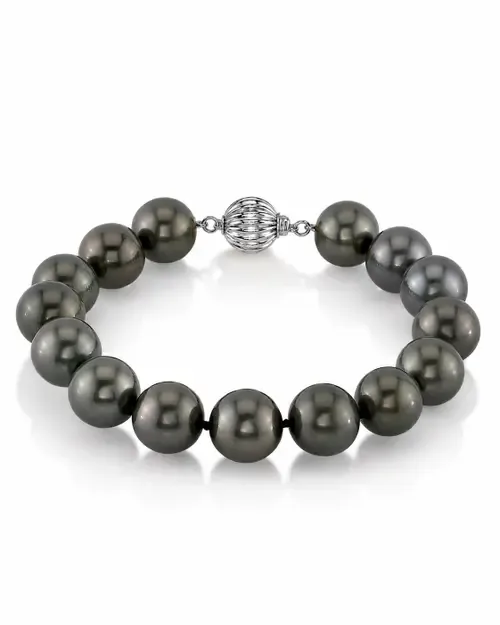 10-11mm Tahitian South Sea Pearl Bracelet - Premier AAAA Quality by The Pearl Source