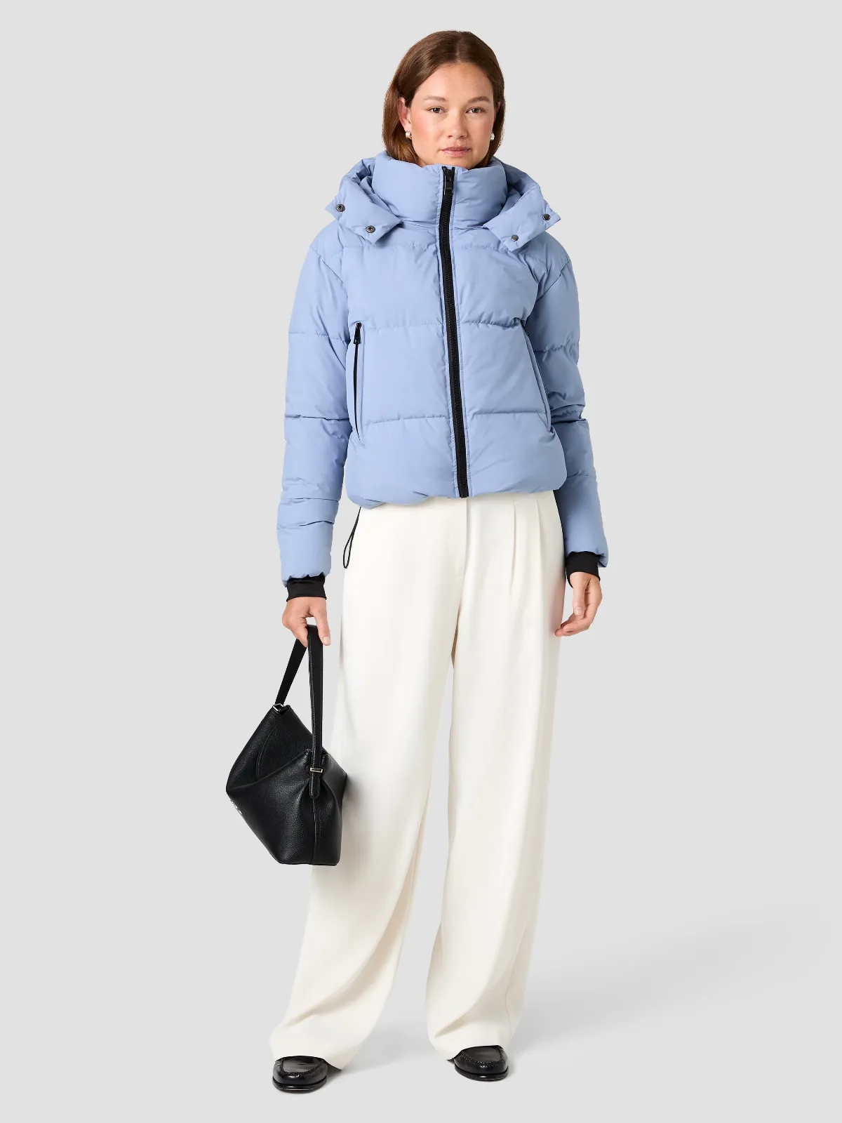 Camden Contrast Puffer Jacket by French Connection